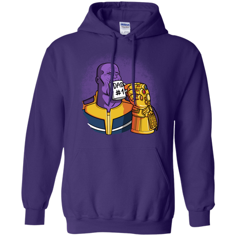 Sweatshirts Purple / S Dad 1 Pullover Hoodie