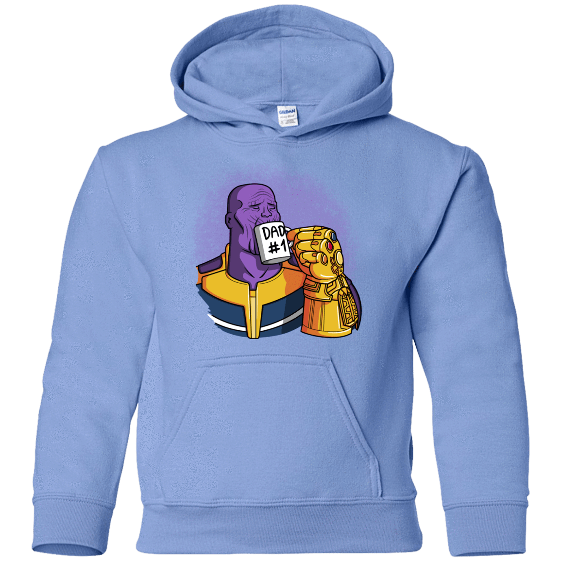 Sweatshirts Carolina Blue / YS Dad 1 Youth Hoodie