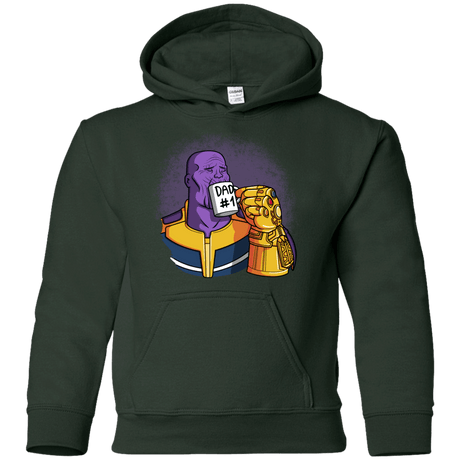 Sweatshirts Forest Green / YS Dad 1 Youth Hoodie