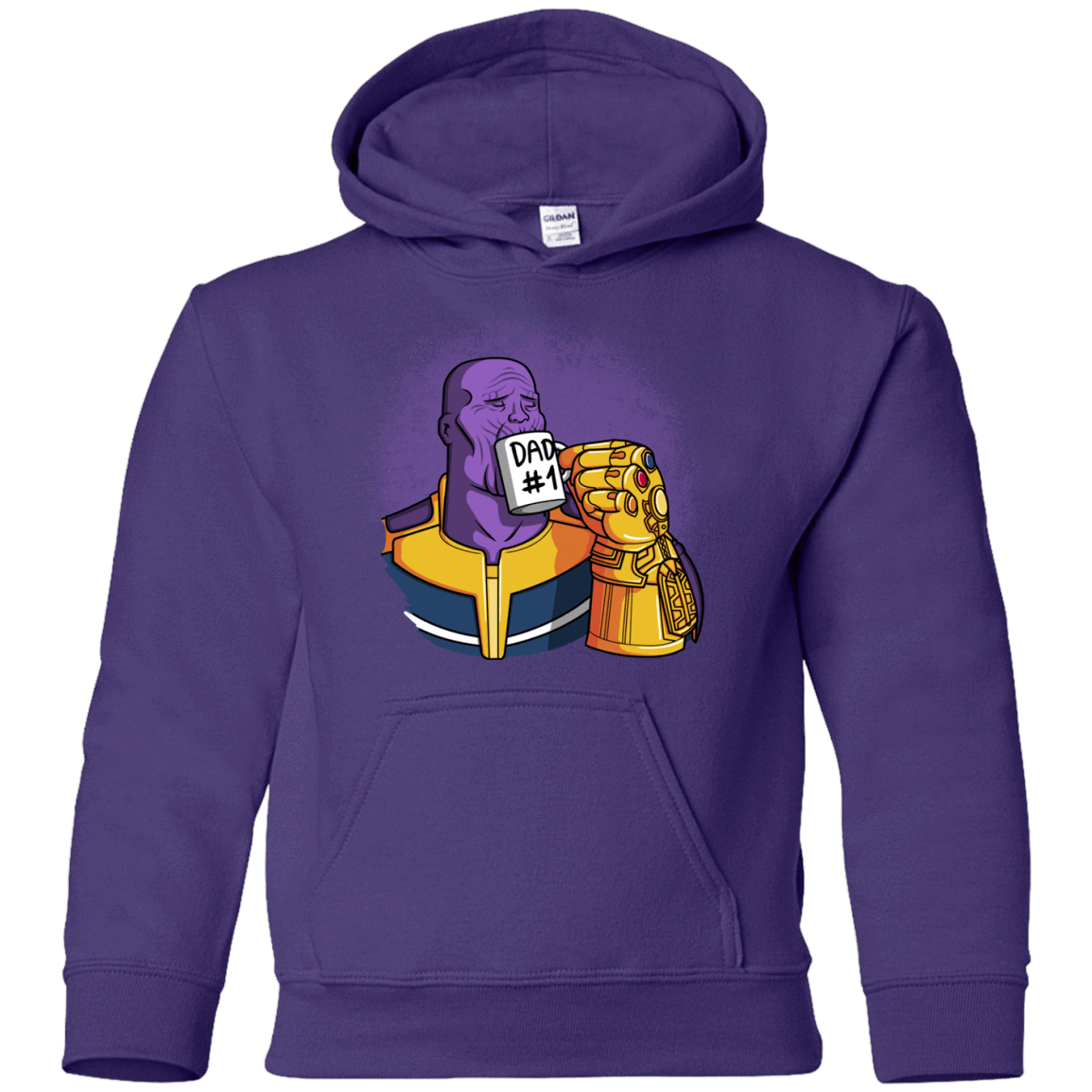 Sweatshirts Purple / YS Dad 1 Youth Hoodie
