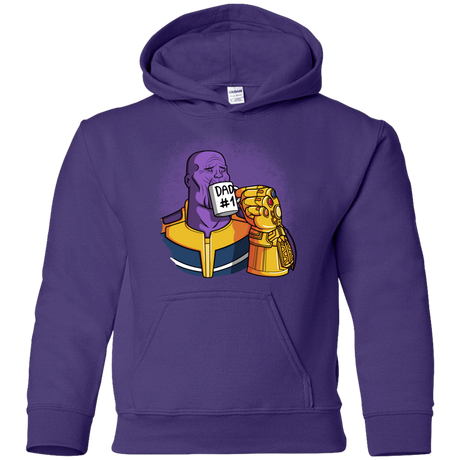 Sweatshirts Purple / YS Dad 1 Youth Hoodie