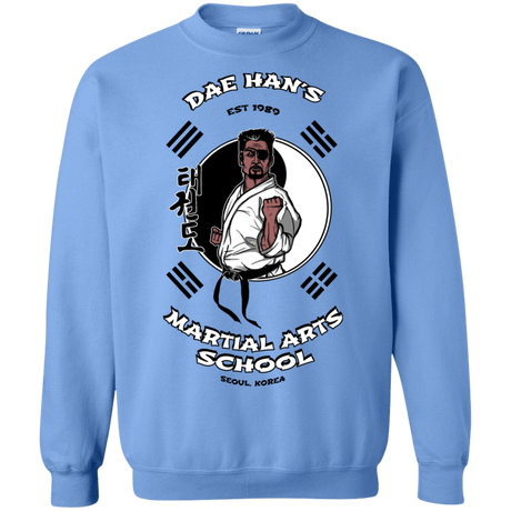 Sweatshirts Carolina Blue / S Dae Hans Martial Arts Crewneck Sweatshirt