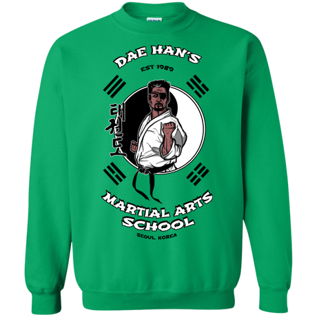 Sweatshirts Irish Green / S Dae Hans Martial Arts Crewneck Sweatshirt