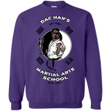 Sweatshirts Purple / S Dae Hans Martial Arts Crewneck Sweatshirt