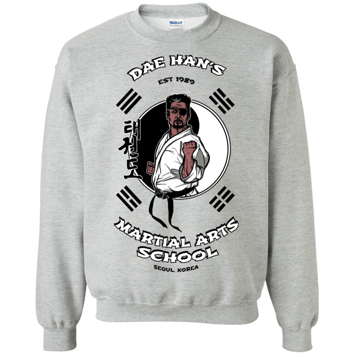 Sweatshirts Sport Grey / S Dae Hans Martial Arts Crewneck Sweatshirt