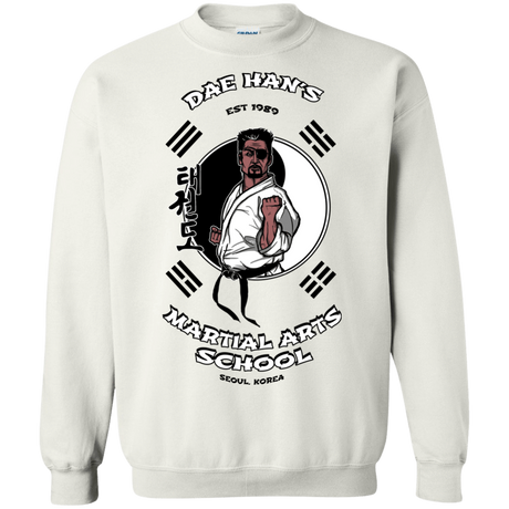 Sweatshirts White / S Dae Hans Martial Arts Crewneck Sweatshirt