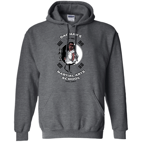 Sweatshirts Dark Heather / S Dae Hans Martial Arts Pullover Hoodie