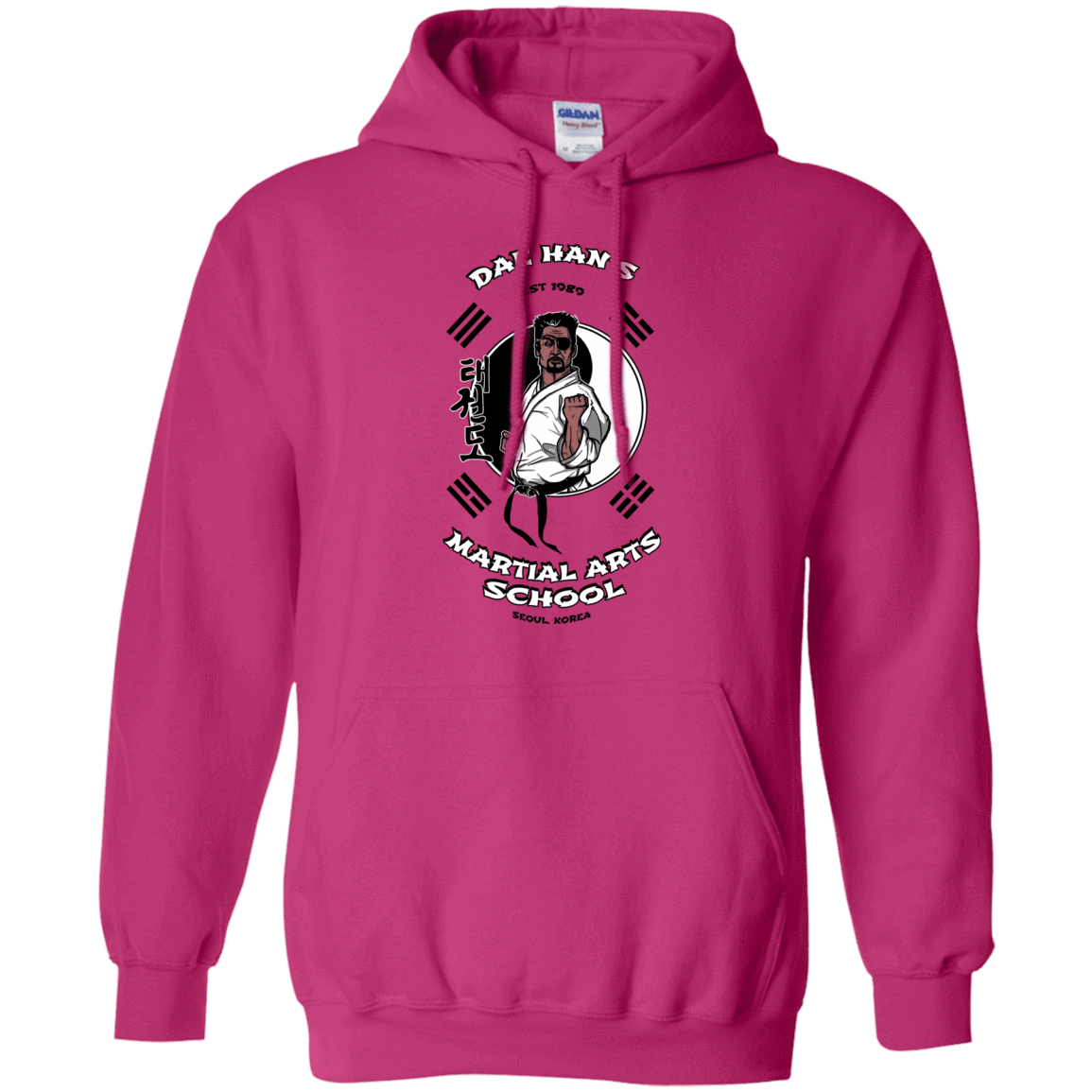 Sweatshirts Heliconia / S Dae Hans Martial Arts Pullover Hoodie