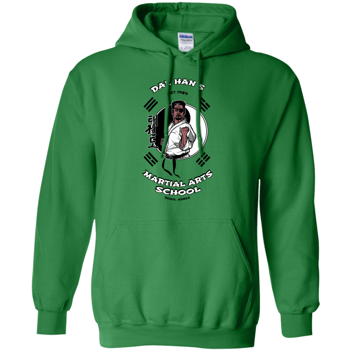Sweatshirts Irish Green / S Dae Hans Martial Arts Pullover Hoodie