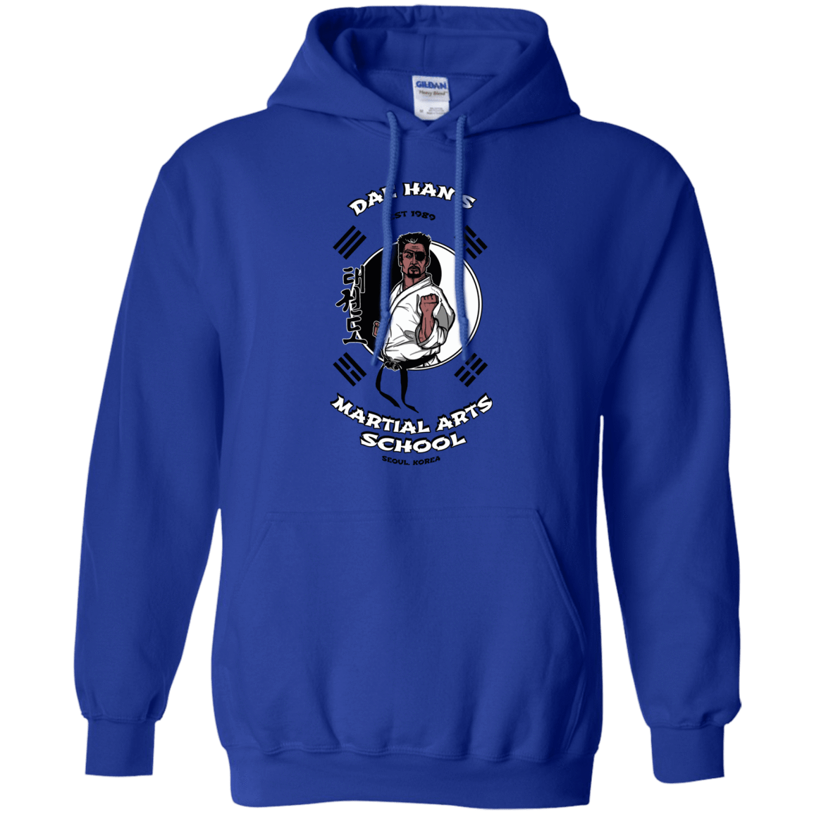 Sweatshirts Royal / S Dae Hans Martial Arts Pullover Hoodie