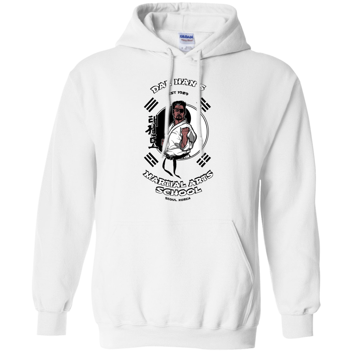 Sweatshirts White / S Dae Hans Martial Arts Pullover Hoodie