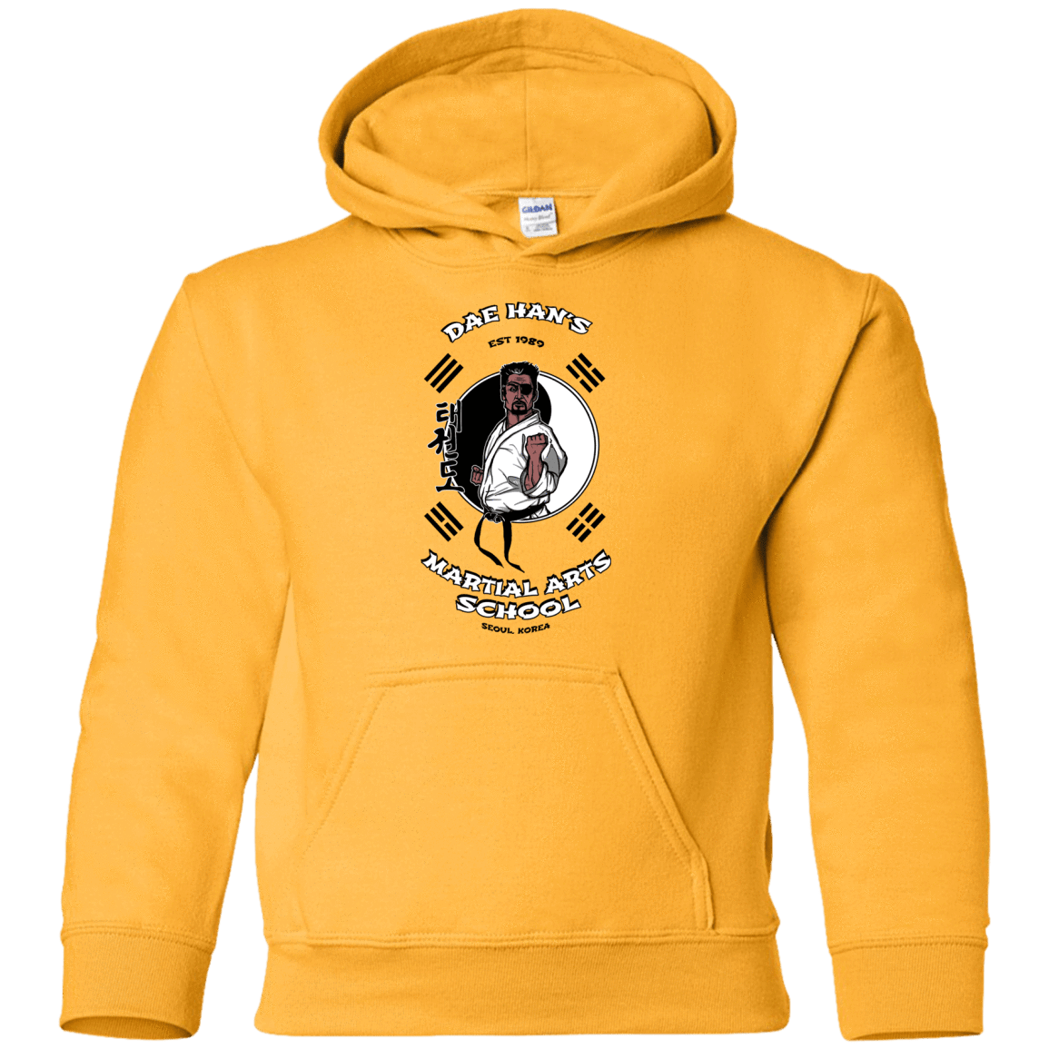 Sweatshirts Gold / YS Dae Hans Martial Arts Youth Hoodie