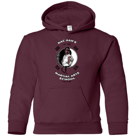Sweatshirts Maroon / YS Dae Hans Martial Arts Youth Hoodie