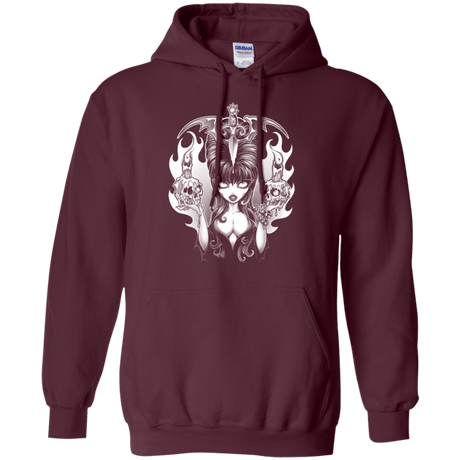 Sweatshirts Maroon / Small Dagger Of Darkness Pullover Hoodie