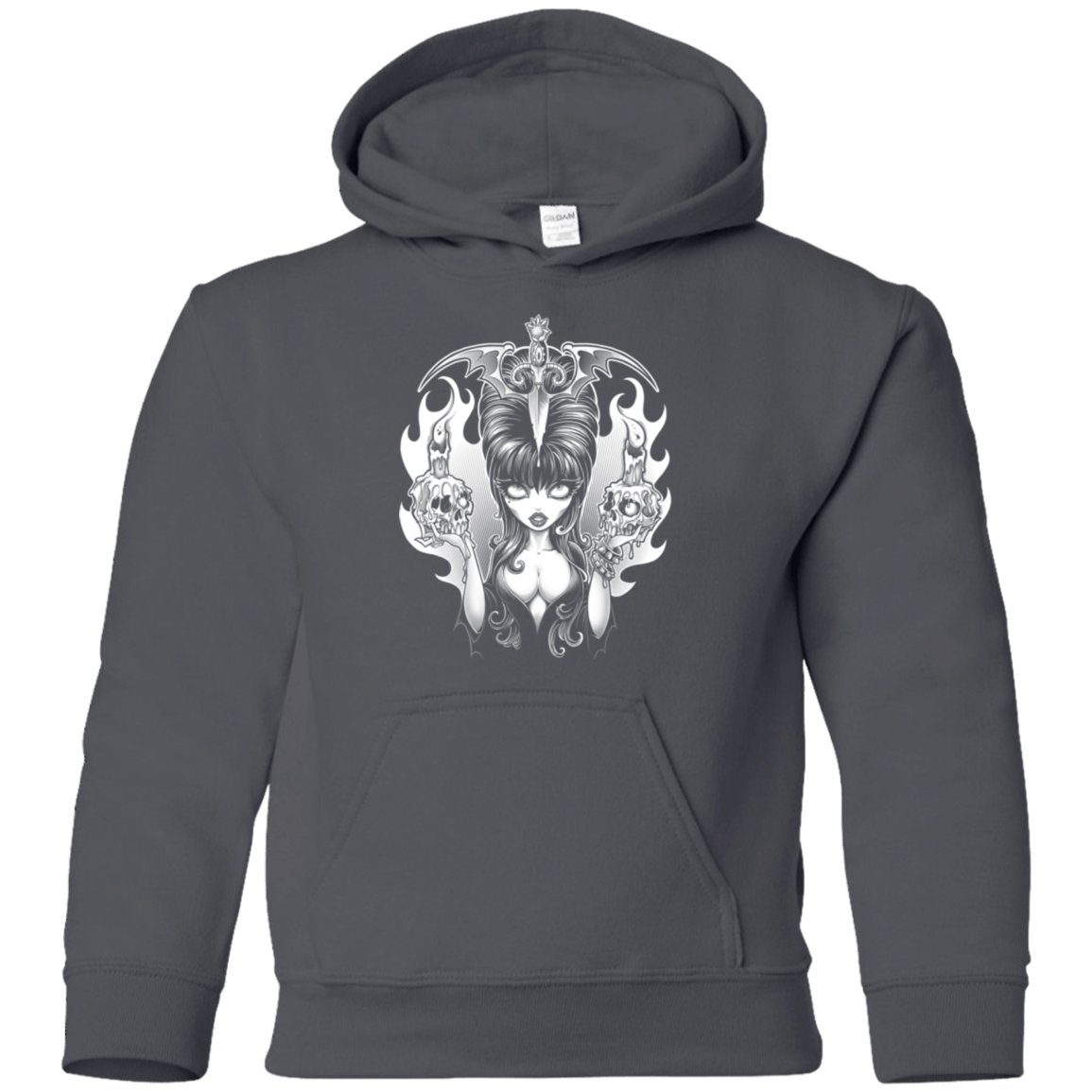 Sweatshirts Charcoal / YS Dagger Of Darkness Youth Hoodie
