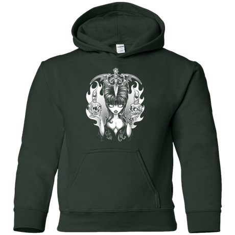 Sweatshirts Forest Green / YS Dagger Of Darkness Youth Hoodie