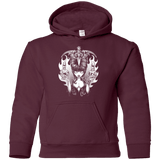 Sweatshirts Maroon / YS Dagger Of Darkness Youth Hoodie