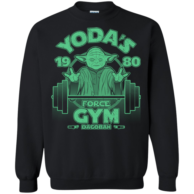 Sweatshirts Black / Small Dagobah Gym Crewneck Sweatshirt