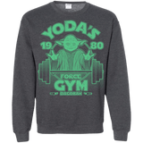 Sweatshirts Dark Heather / Small Dagobah Gym Crewneck Sweatshirt