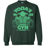 Sweatshirts Forest Green / Small Dagobah Gym Crewneck Sweatshirt