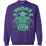 Sweatshirts Purple / Small Dagobah Gym Crewneck Sweatshirt