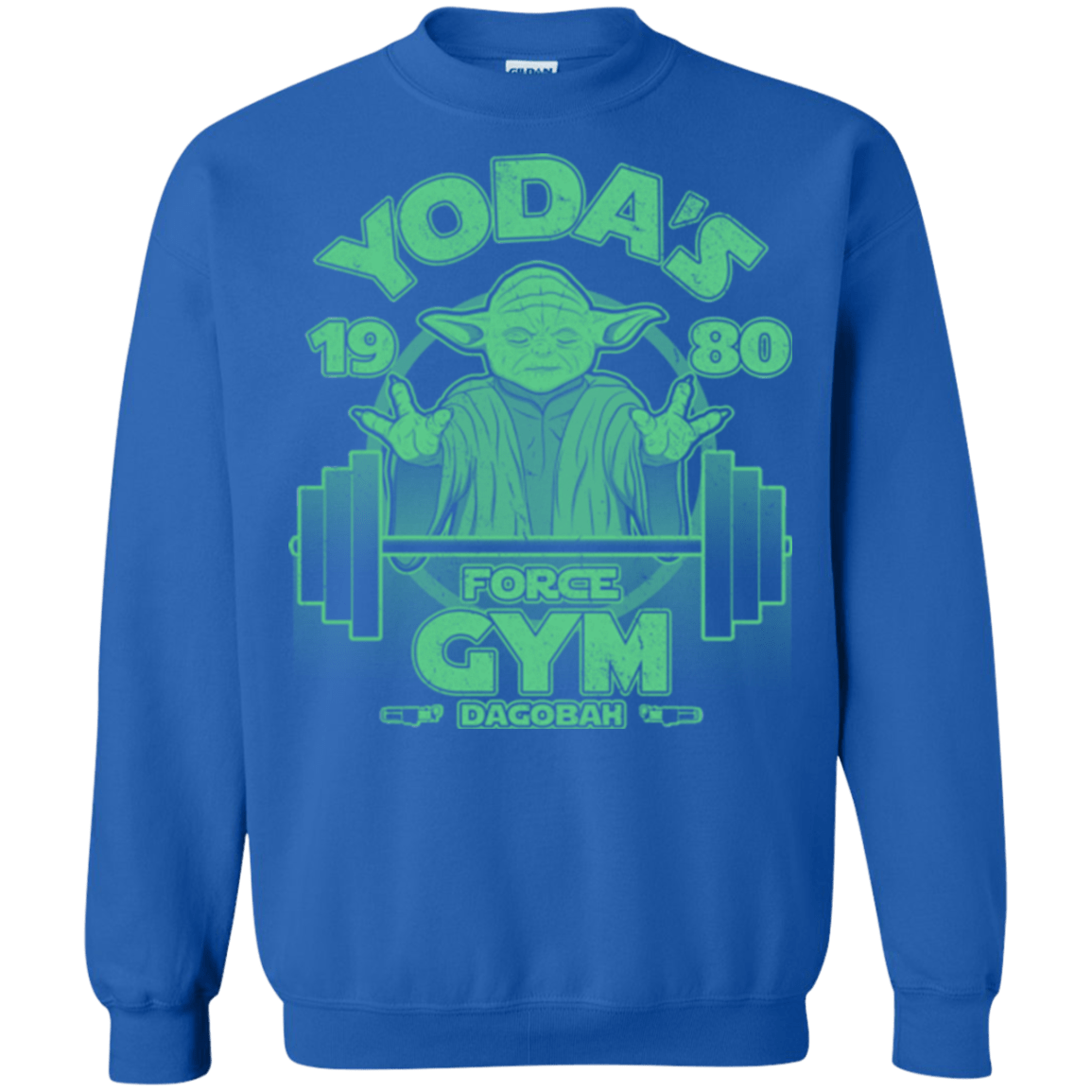 Sweatshirts Royal / Small Dagobah Gym Crewneck Sweatshirt