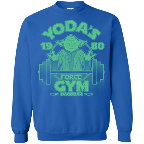 Sweatshirts Royal / Small Dagobah Gym Crewneck Sweatshirt