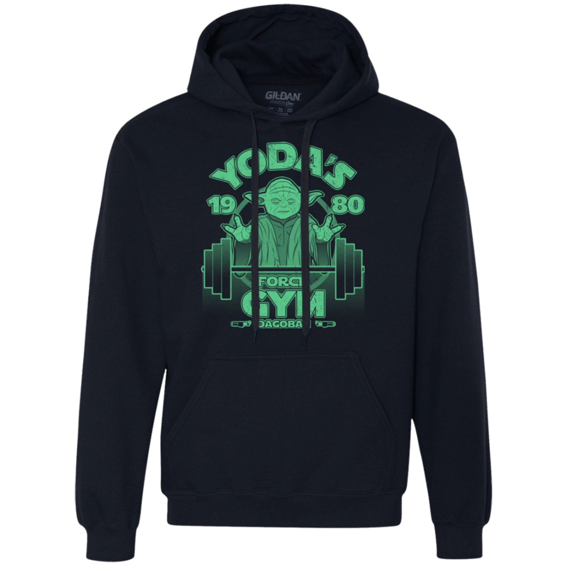 Sweatshirts Navy / Small Dagobah Gym Premium Fleece Hoodie