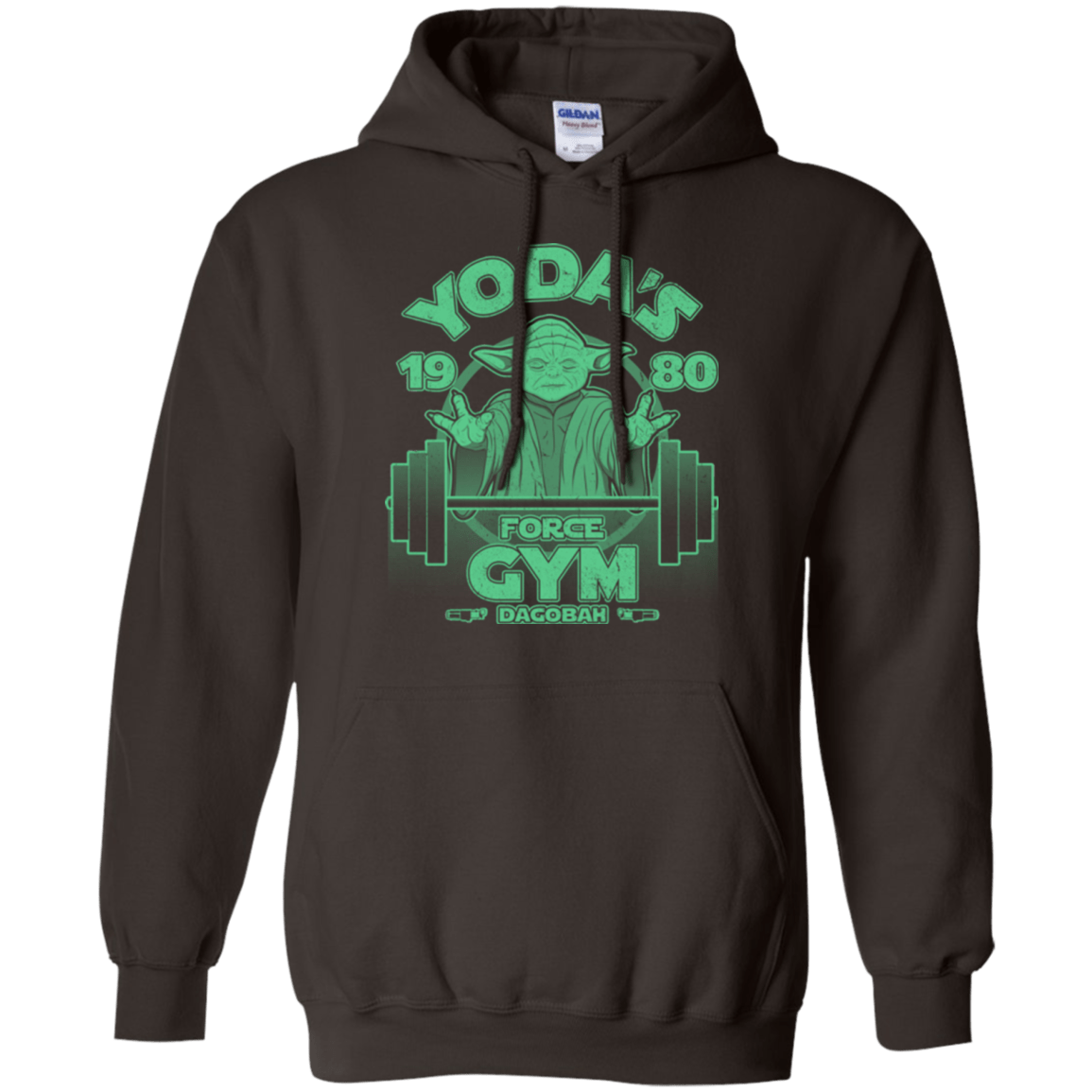 Sweatshirts Dark Chocolate / Small Dagobah Gym Pullover Hoodie