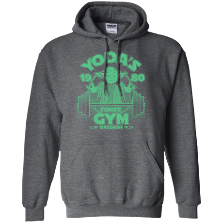 Sweatshirts Dark Heather / Small Dagobah Gym Pullover Hoodie