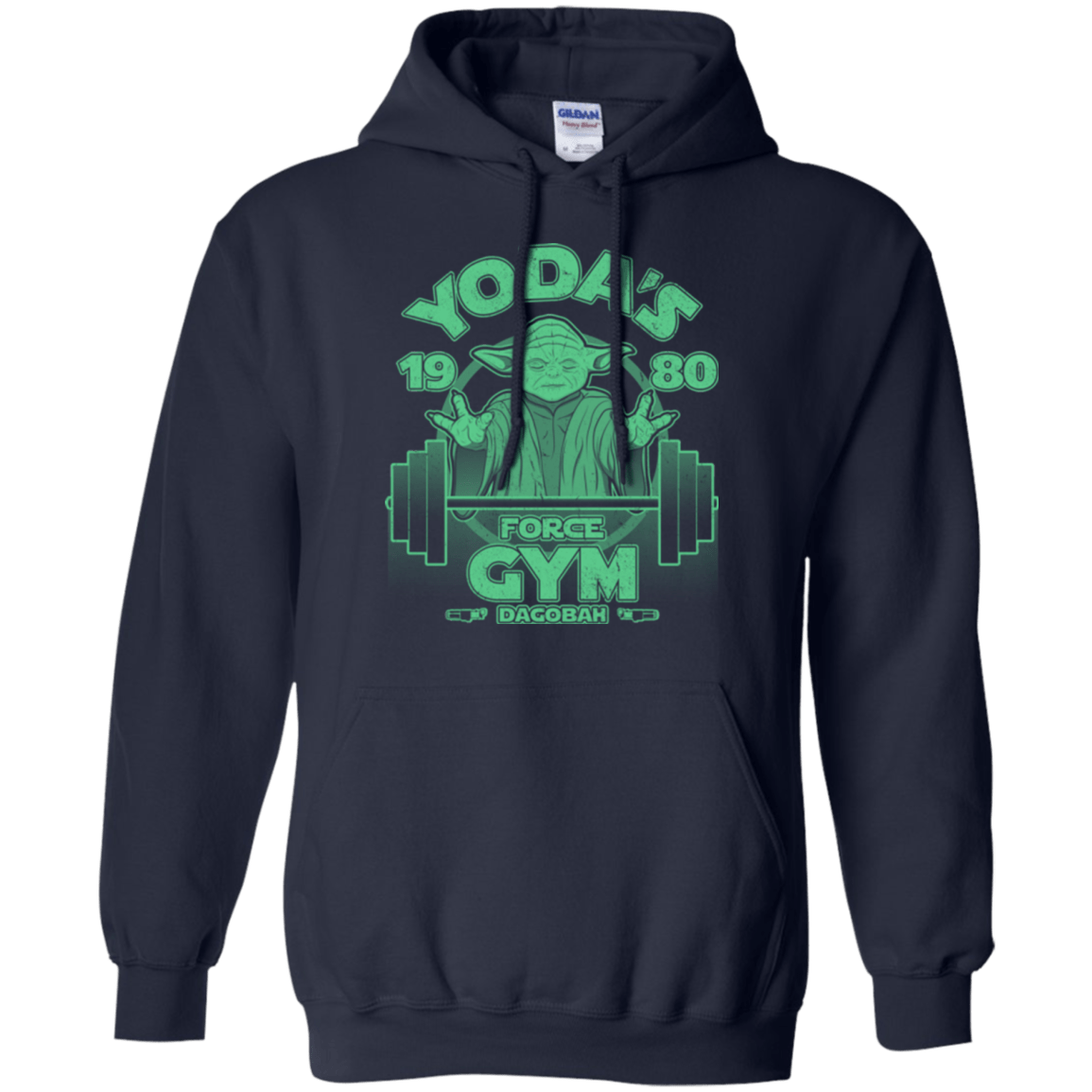 Sweatshirts Navy / Small Dagobah Gym Pullover Hoodie