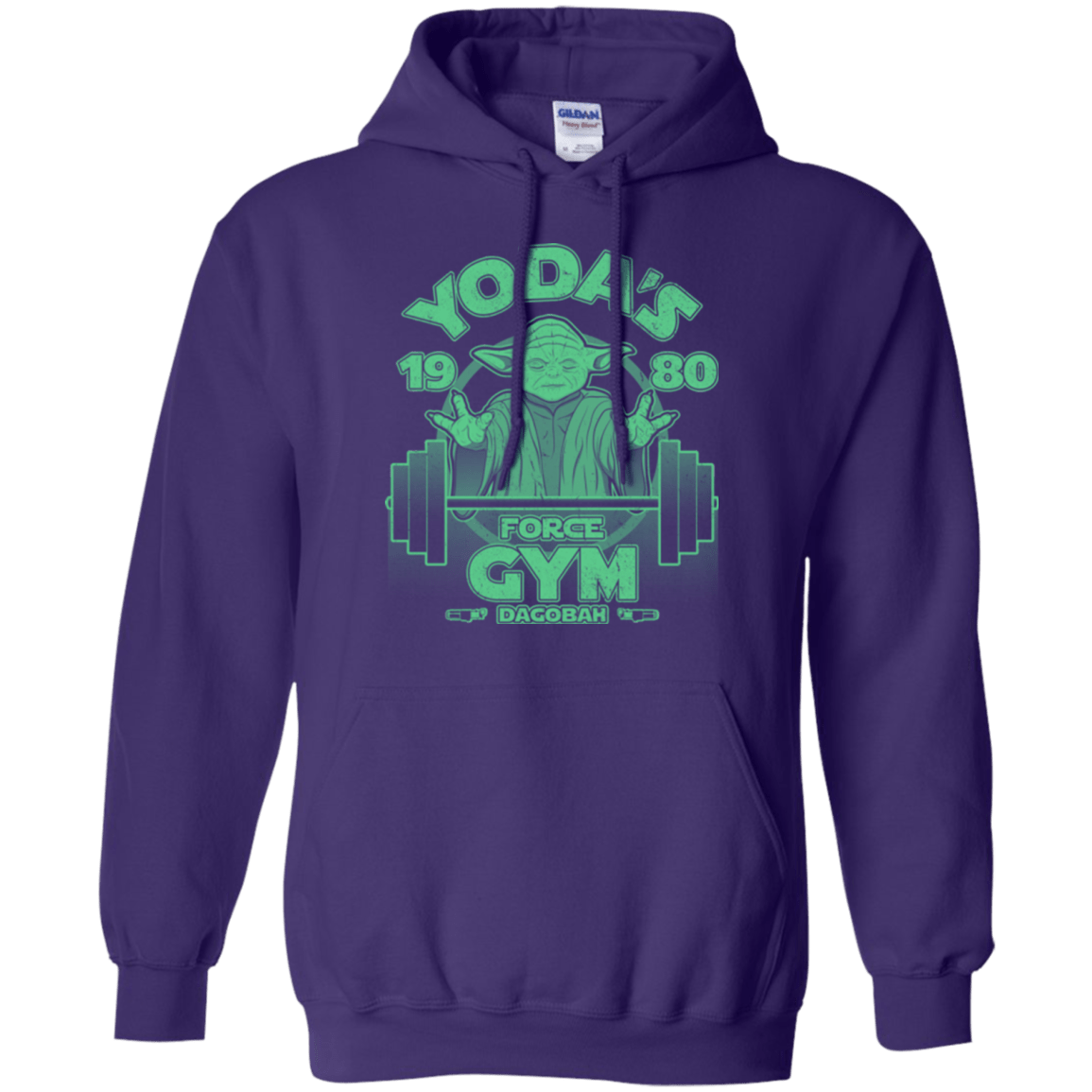 Sweatshirts Purple / Small Dagobah Gym Pullover Hoodie