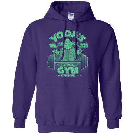 Sweatshirts Purple / Small Dagobah Gym Pullover Hoodie