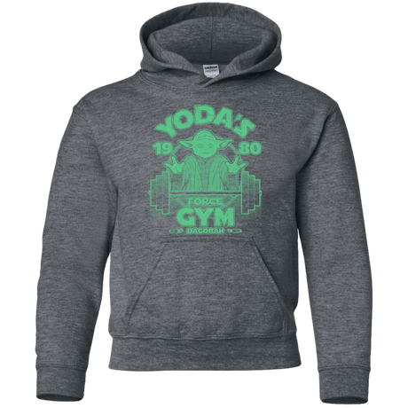 Sweatshirts Dark Heather / YS Dagobah Gym Youth Hoodie