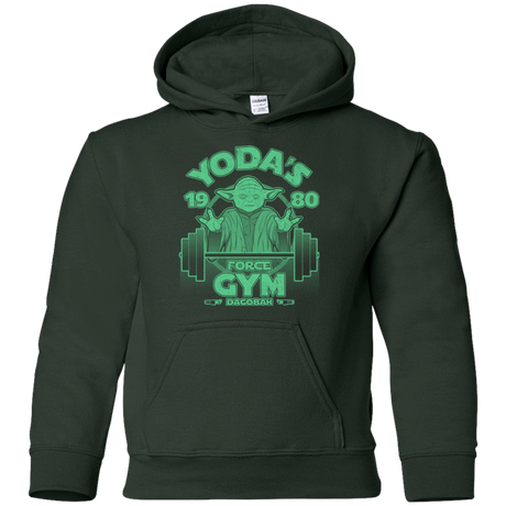 Sweatshirts Forest Green / YS Dagobah Gym Youth Hoodie