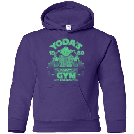 Sweatshirts Purple / YS Dagobah Gym Youth Hoodie