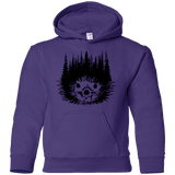 Sweatshirts Purple / YS Dam Beaver Youth Hoodie