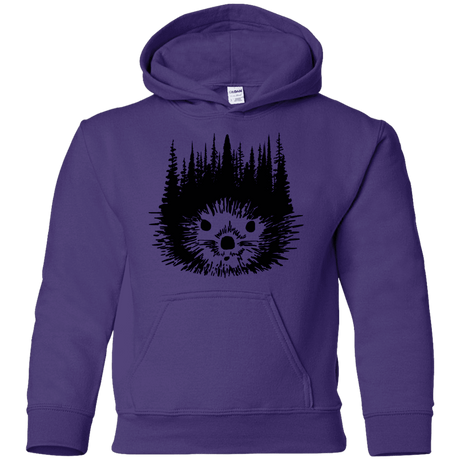 Sweatshirts Purple / YS Dam Beaver Youth Hoodie