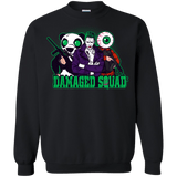 Sweatshirts Black / Small Damaged Squad Crewneck Sweatshirt