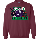 Sweatshirts Maroon / Small Damaged Squad Crewneck Sweatshirt