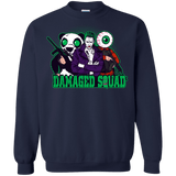 Sweatshirts Navy / Small Damaged Squad Crewneck Sweatshirt