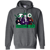 Sweatshirts Dark Heather / Small Damaged Squad Pullover Hoodie