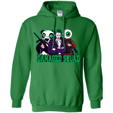 Sweatshirts Irish Green / Small Damaged Squad Pullover Hoodie