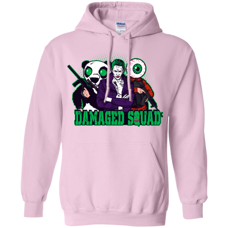 Sweatshirts Light Pink / Small Damaged Squad Pullover Hoodie