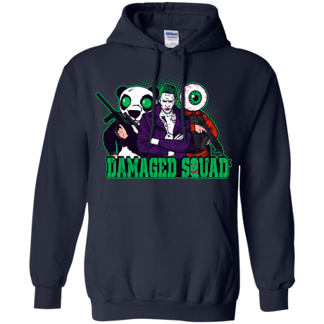 Sweatshirts Navy / Small Damaged Squad Pullover Hoodie