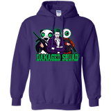 Sweatshirts Purple / Small Damaged Squad Pullover Hoodie