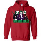 Sweatshirts Red / Small Damaged Squad Pullover Hoodie