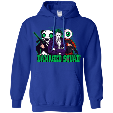 Sweatshirts Royal / Small Damaged Squad Pullover Hoodie