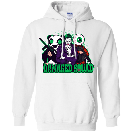Sweatshirts White / Small Damaged Squad Pullover Hoodie