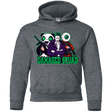 Sweatshirts Dark Heather / YS Damaged Squad Youth Hoodie